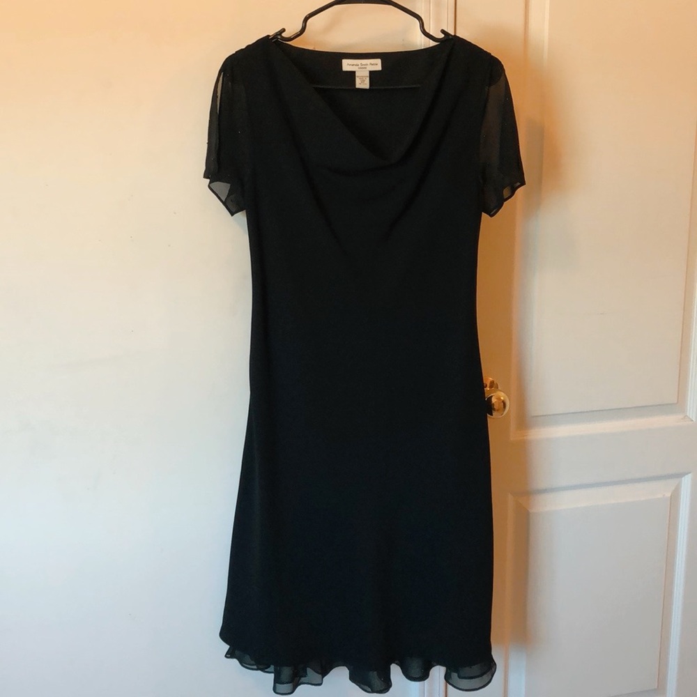 Amanda Smith Long Black Dress ❤️ 👗 size 8P